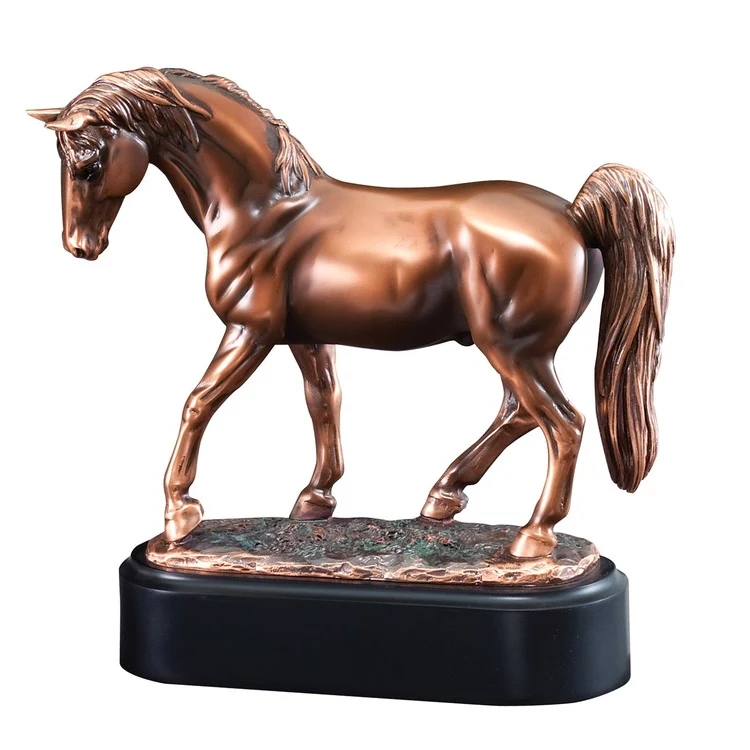 8-1/2" Tennessee Walker Gallery Sculpture Horse Resin 1