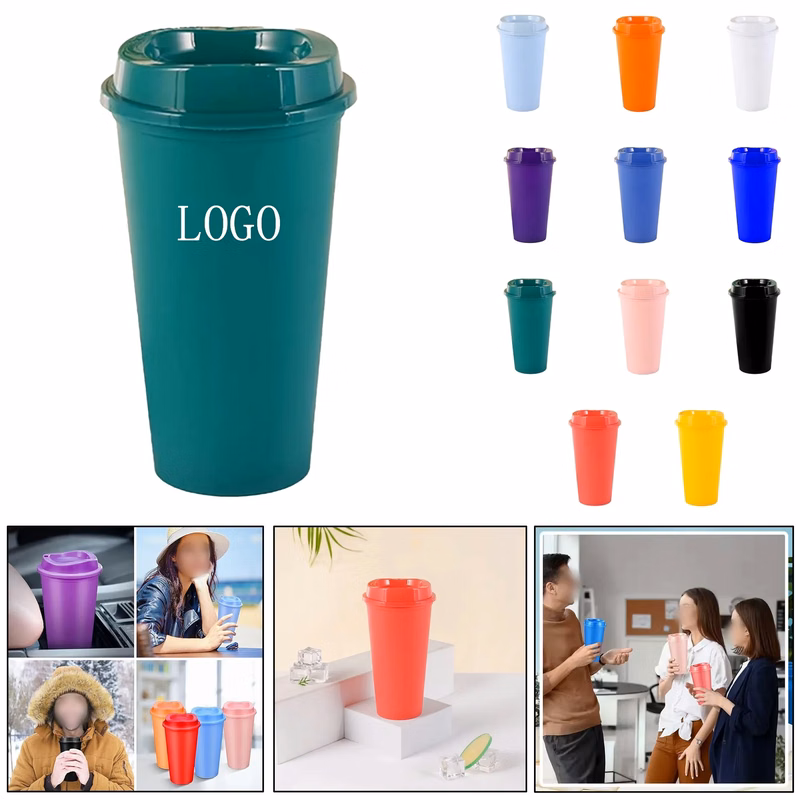 16oz Colorful Plastic Cup