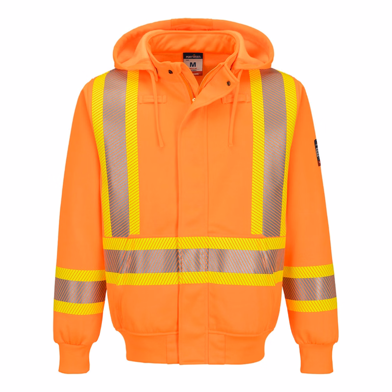 PORTWEST® Class 1 Bizflame Knit 4" X Back FR Hoodie w/ UPF 40+ Protection