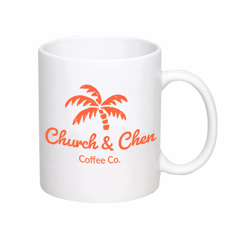 White 11 Oz. Ceramic Mug