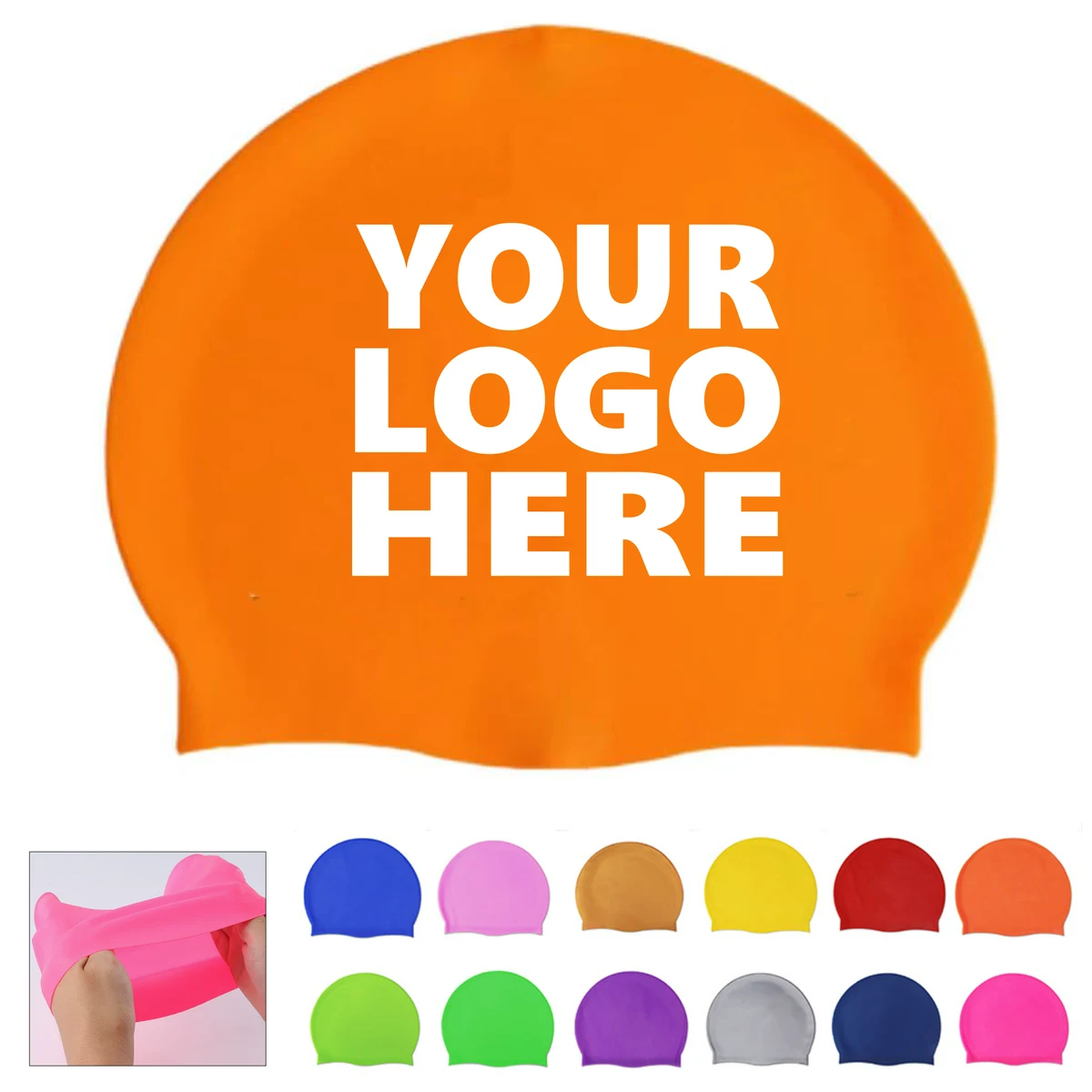 Swimming Cap – Silicone Material 1