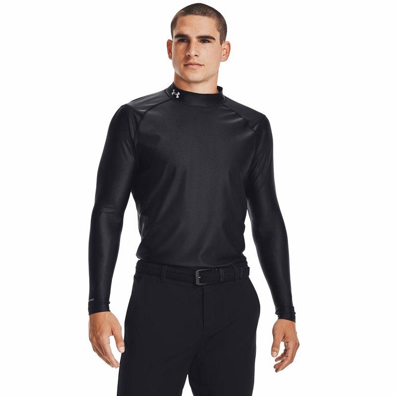 UA Iso-Chill Men's Long Sleeve Golf Mock