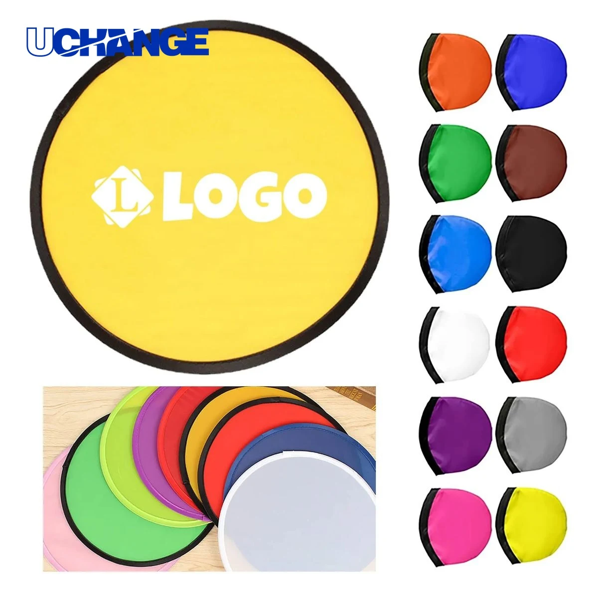 Pop Up Foldable Flying Disc Fan for Events 1