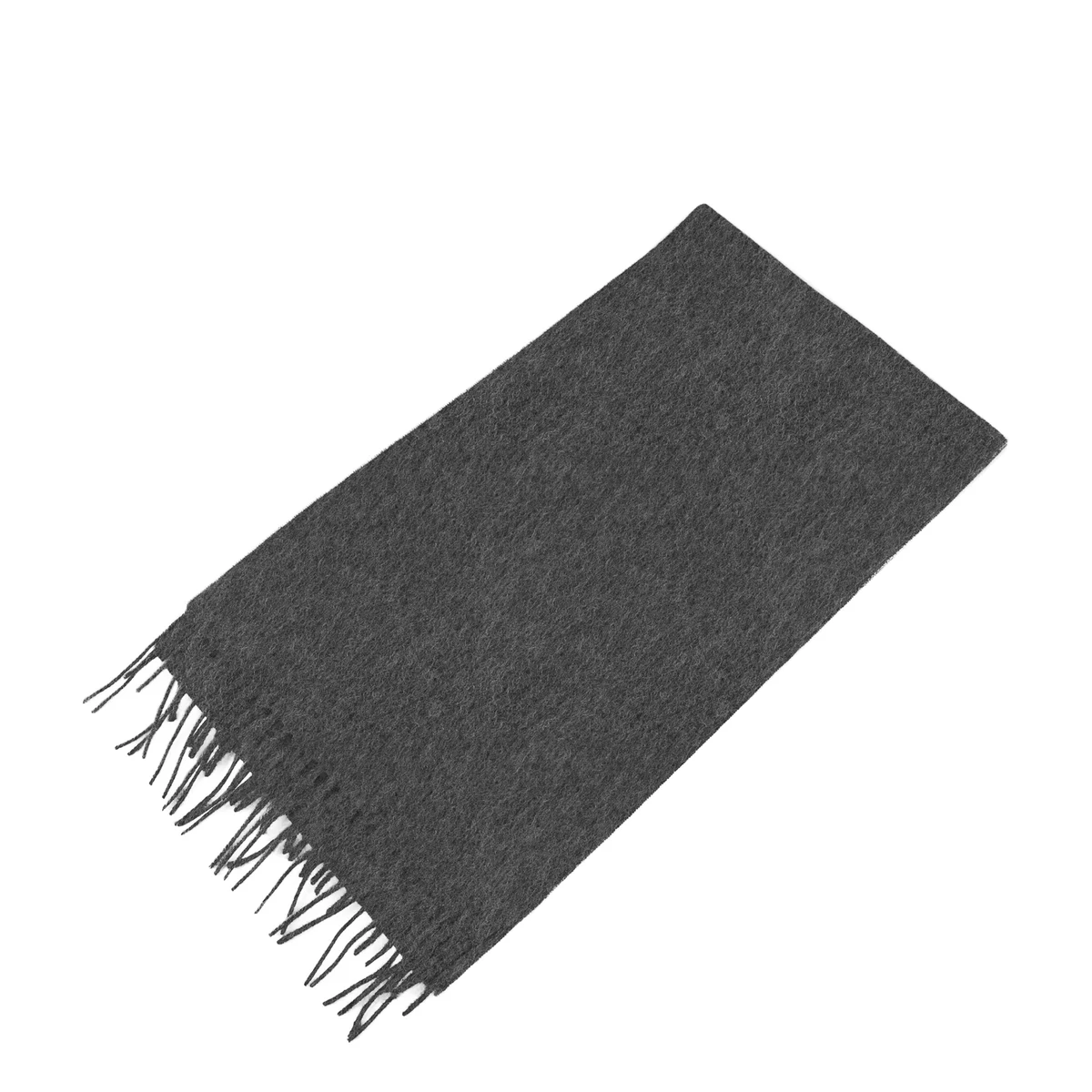 Dark Gray 60% Cashmere Scarf 1