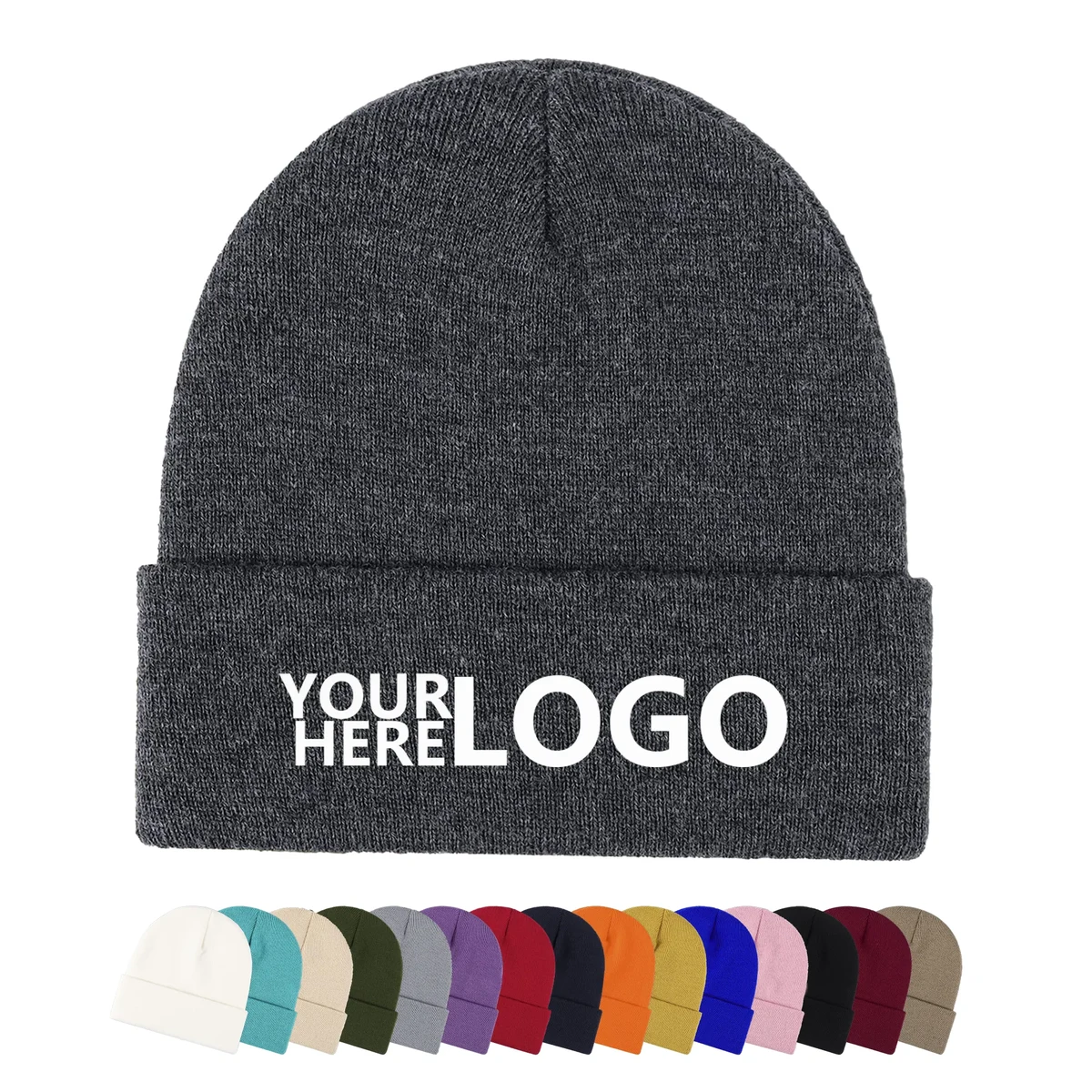 Customizable High-Quality Warm Knitted Hat 1