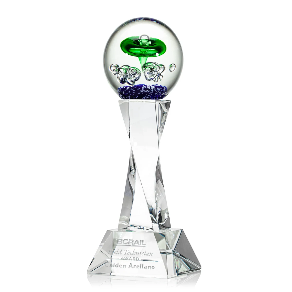 Aquarius Award on Langport Base - Clear 1