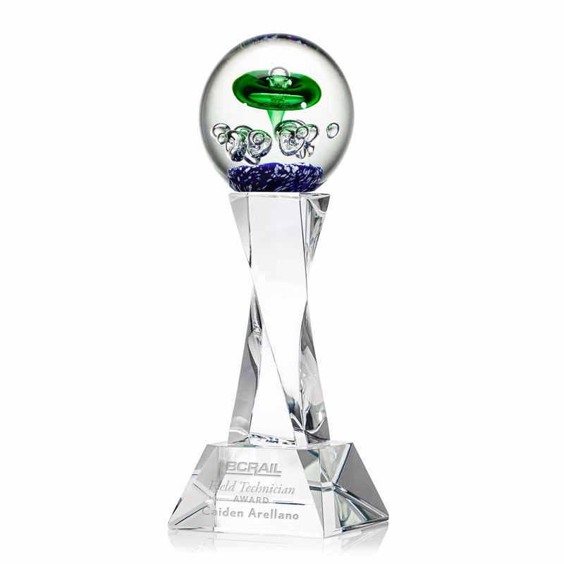 Aquarius Award on Langport Base - Clear