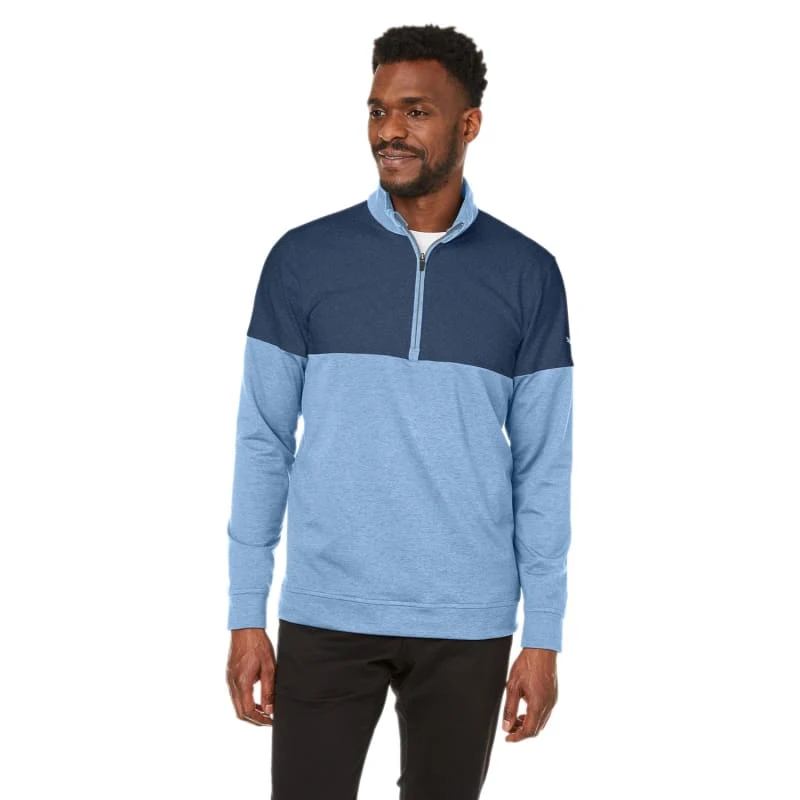 Puma Golf Men's Cloudspun Warm Up Quarter-Zip 1