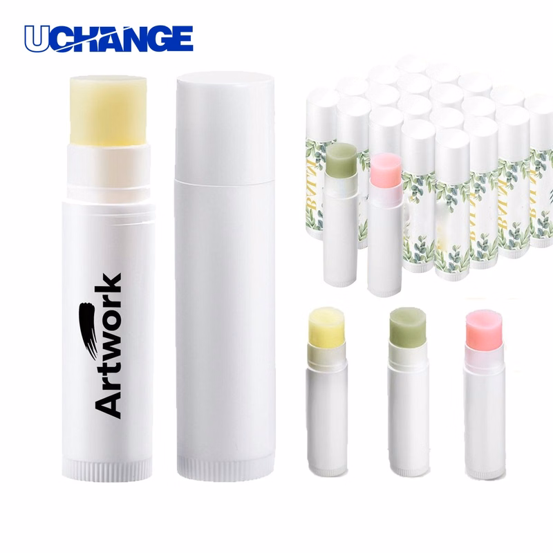 Beauty Anti-Cracking Moisturizing White Tube Lip Balm