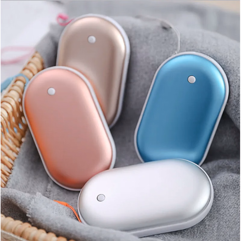 Pocket Hand Warmer Power Bank 5200mAh Double Sided