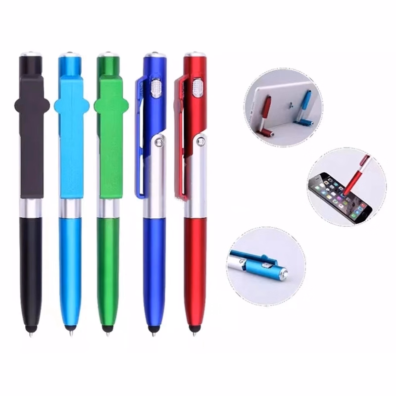 4-in-1 Ballpoint Pen / LED / Phone Stand / Stylus