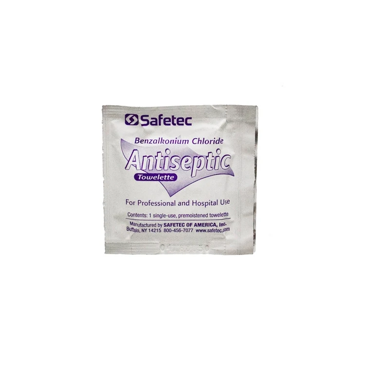 Safetec Aniseptic BZK Wipe 1