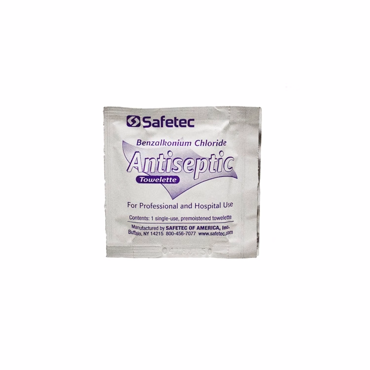 Safetec Aniseptic BZK Wipe