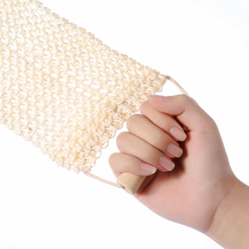 Sisal bath scrubber