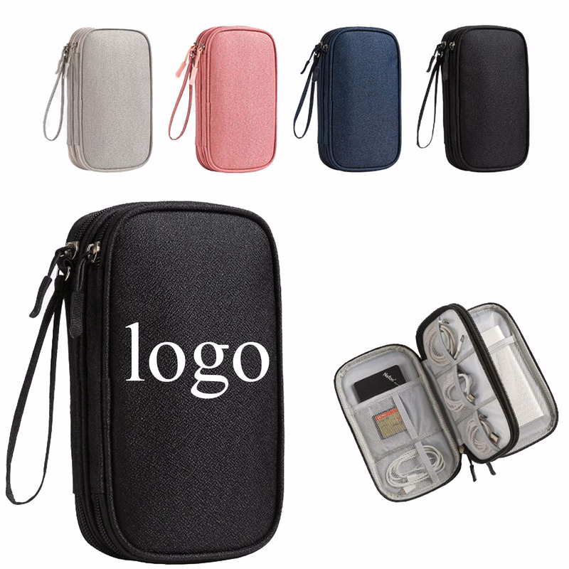 Home Desktop Cable Organizer Bag For Chargers & Cords