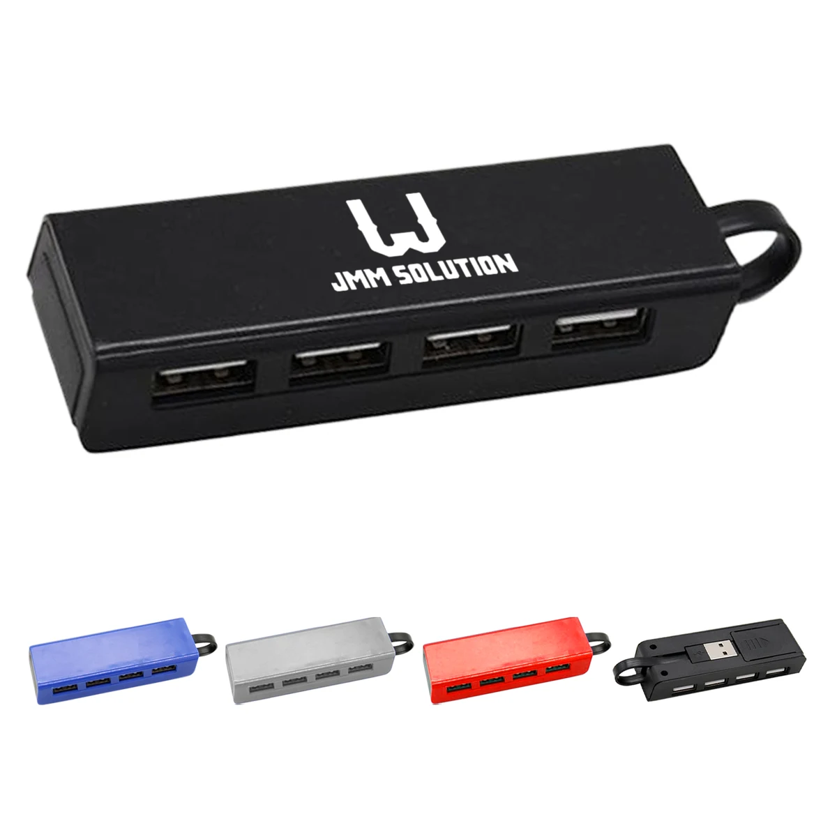4 Port USB Hub w/ Phone Stand 1