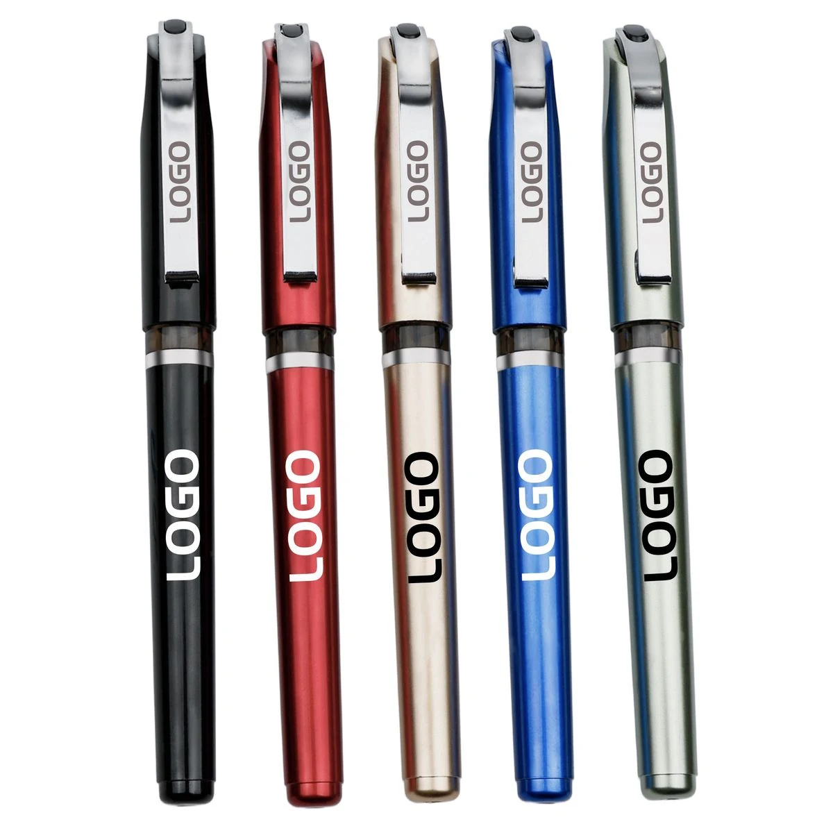Executive Business Gel Pen With Sleek Metal Clip 1
