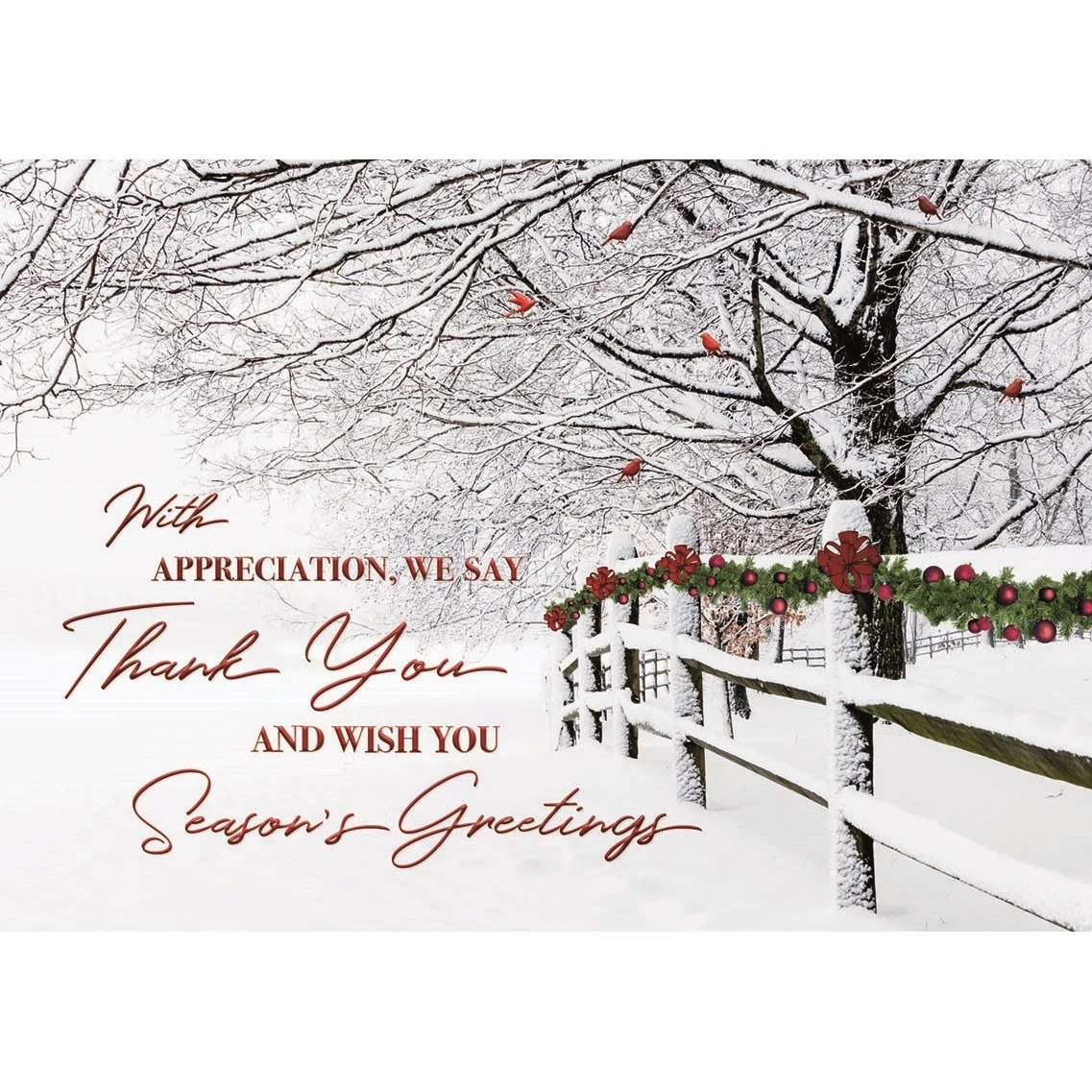 Winter Wishes Holiday Cards 1