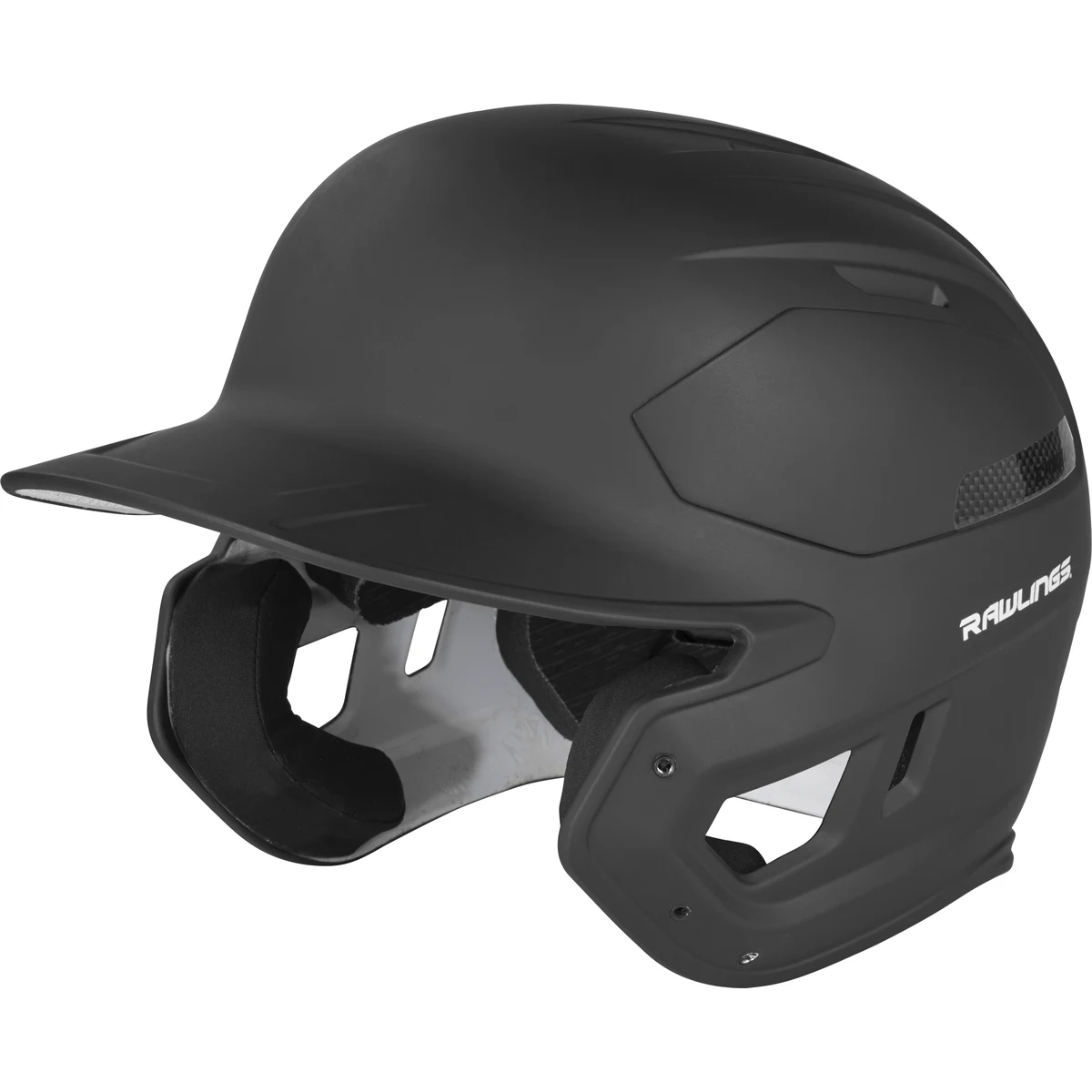 Rawlings Mach Carbon One-Tone Matte Alpha-Sized Helmet 1
