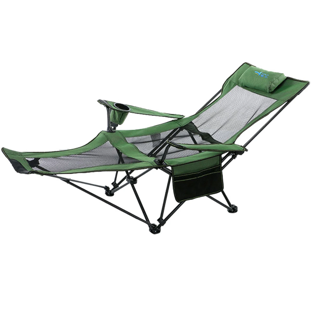 Oversized Folding Reclining Camping Chair 1