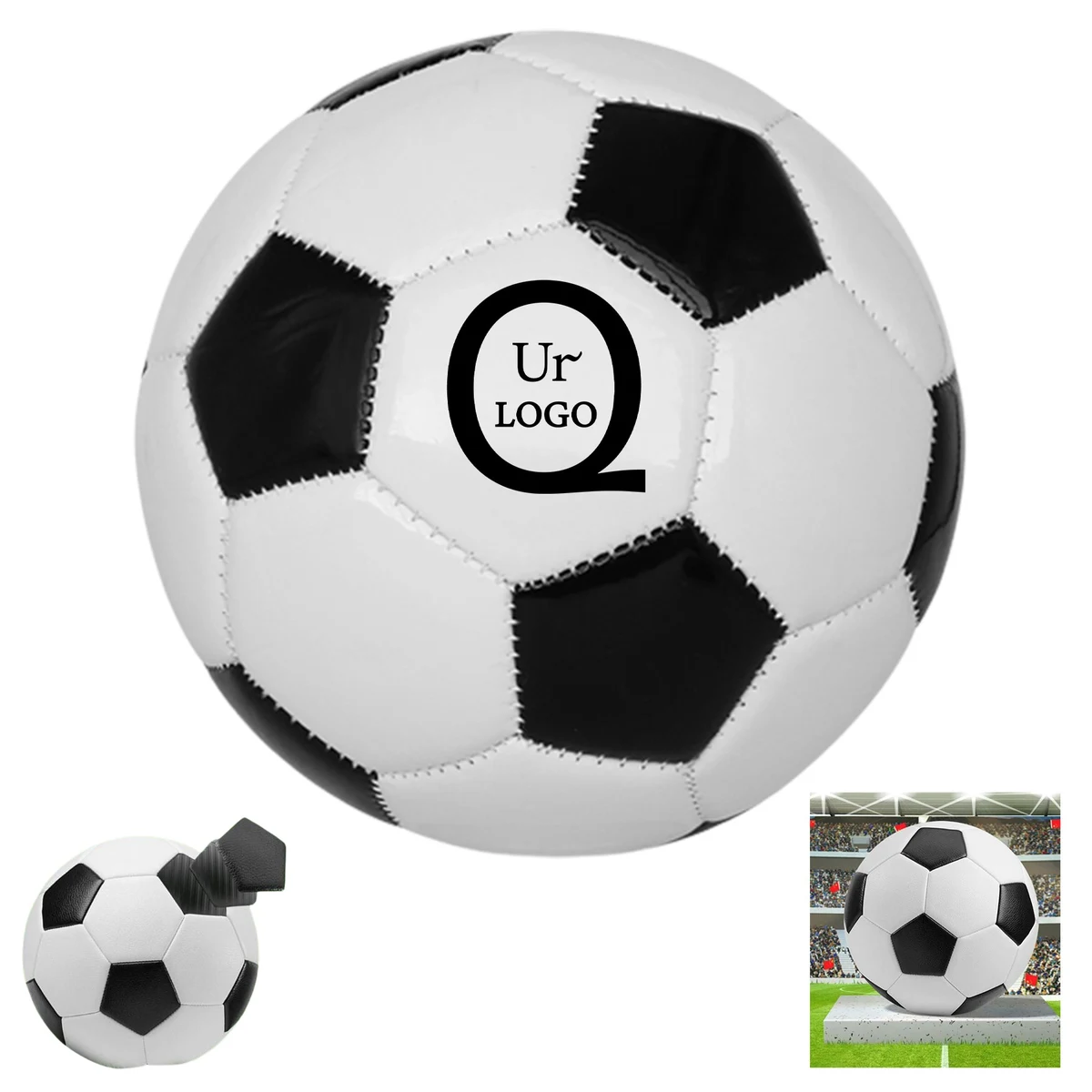5.91 Inch Diameter Traditional Soccer Ball 1