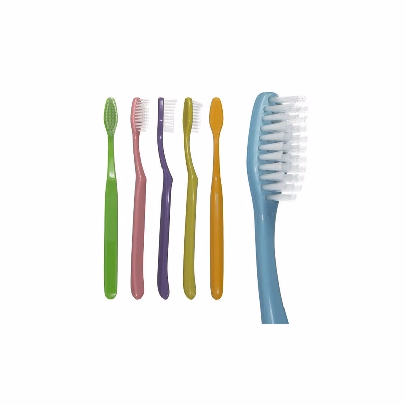 Adult Streamline Toothbrush - 37 Tufts 6 Assorted Colors