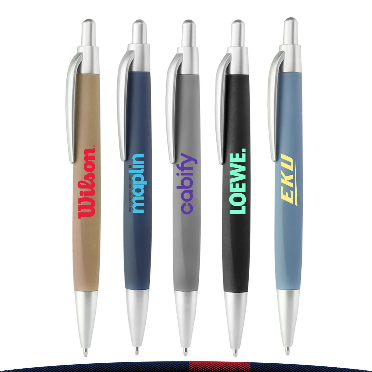 Wergin Click Action Plastic Pens 1