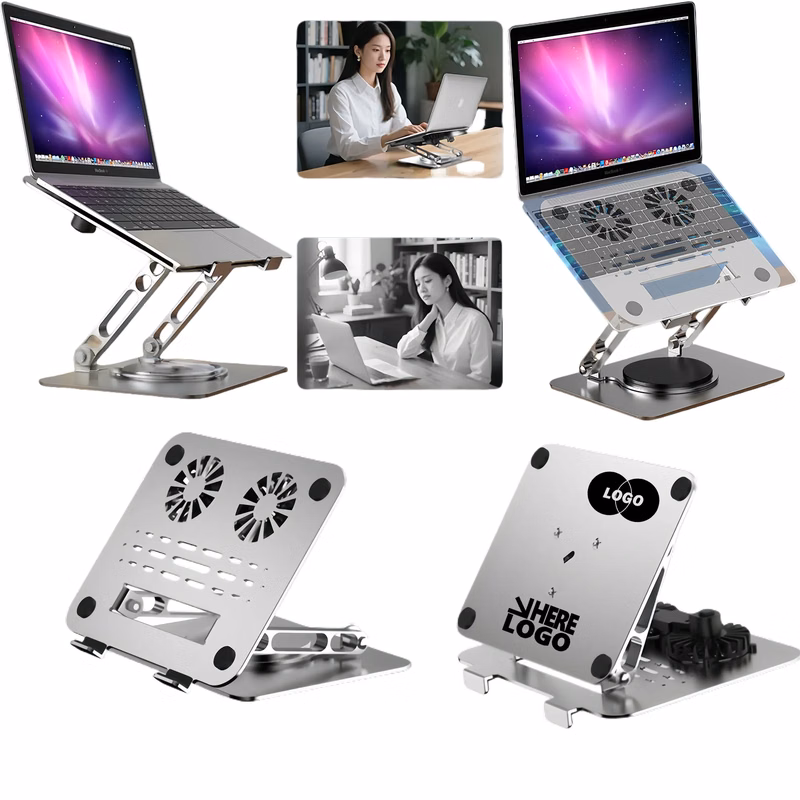 Maglev Dual Turbo Laptop Stand With Cooling Base