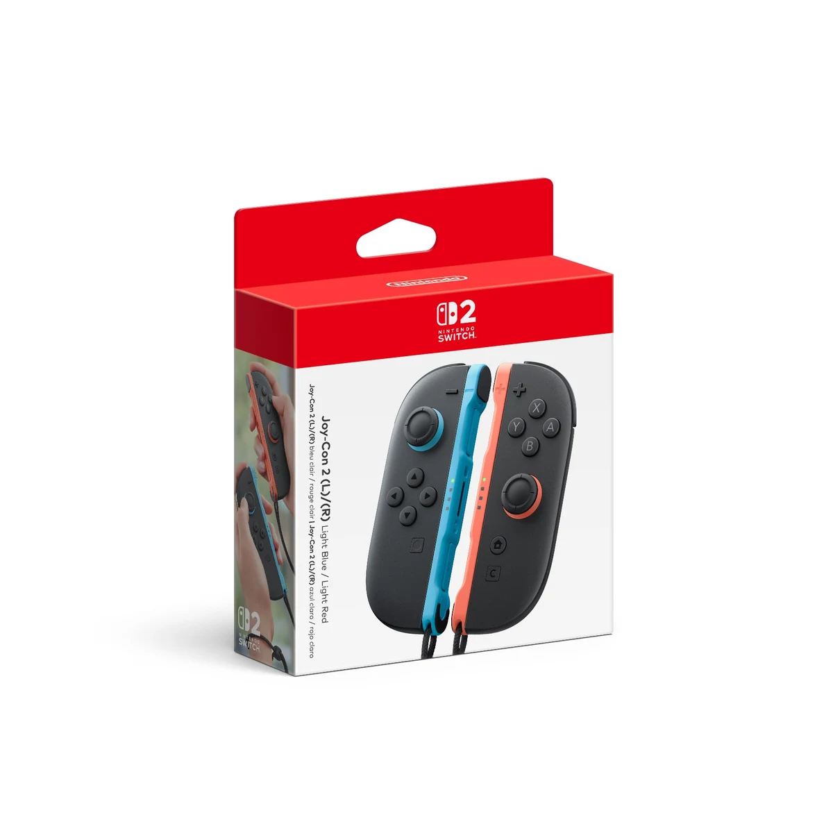 Joy-Con 2 (L)/(R) Light Blue/Light Red 1
