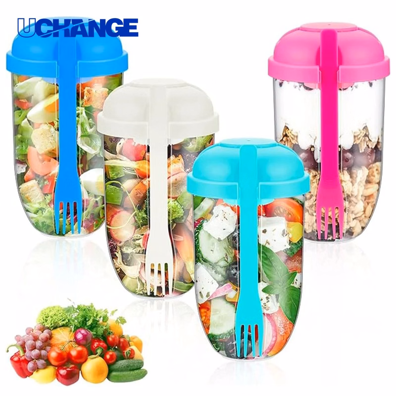 Salad Cup Container with Lids