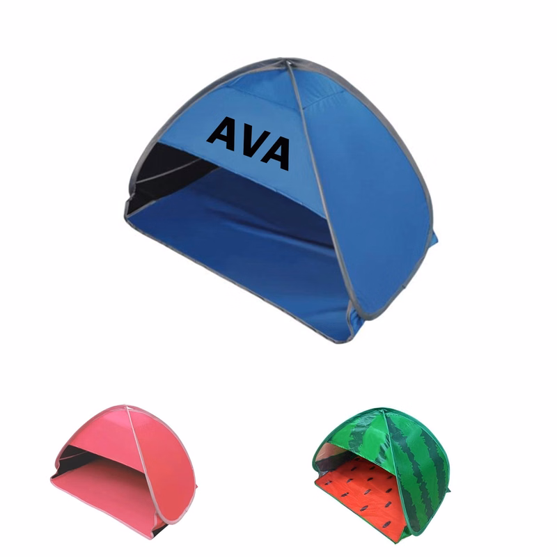 Outdoor Automatic Beach Sunshade Headrest Tent