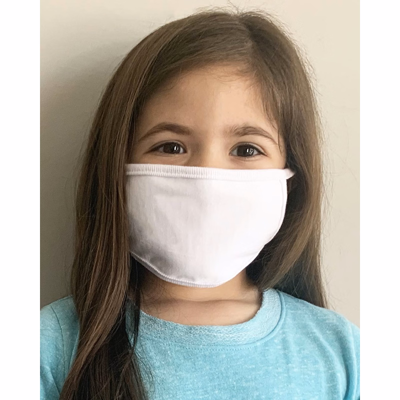 Youth 100% Cotton 2-Ply Face Mask - 005