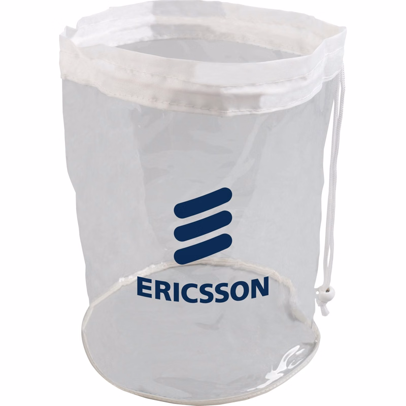 Large Clear Drawstring Bag