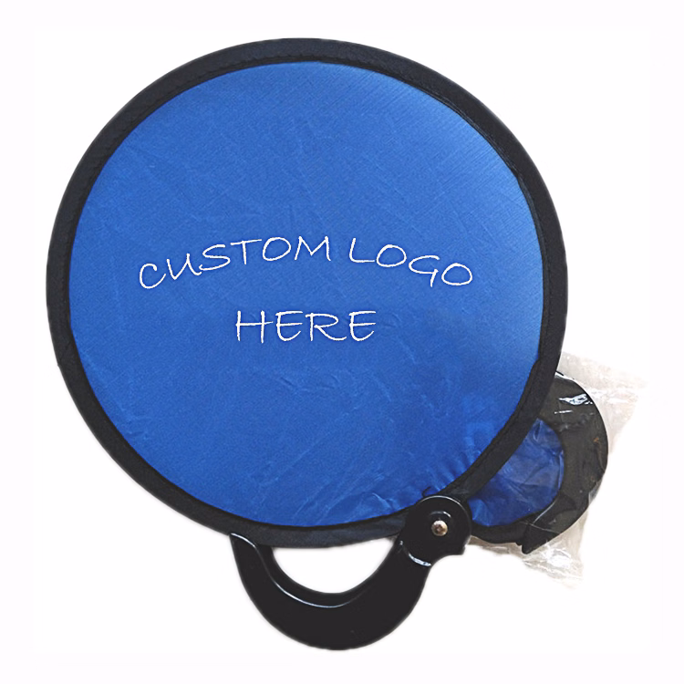 8" Foldable Flying Disc/ Hand Fan