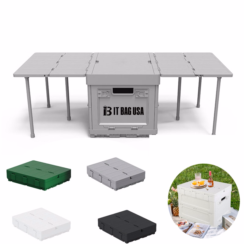 Folding Storage Box With Lid
