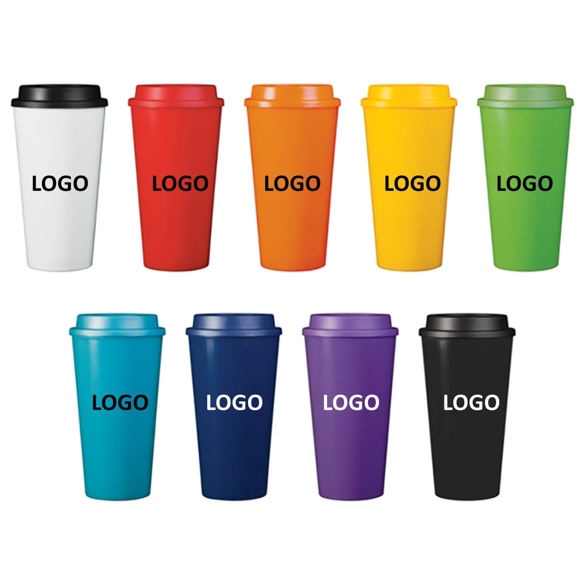 Custom Plastic Double Wall Tumbler 1