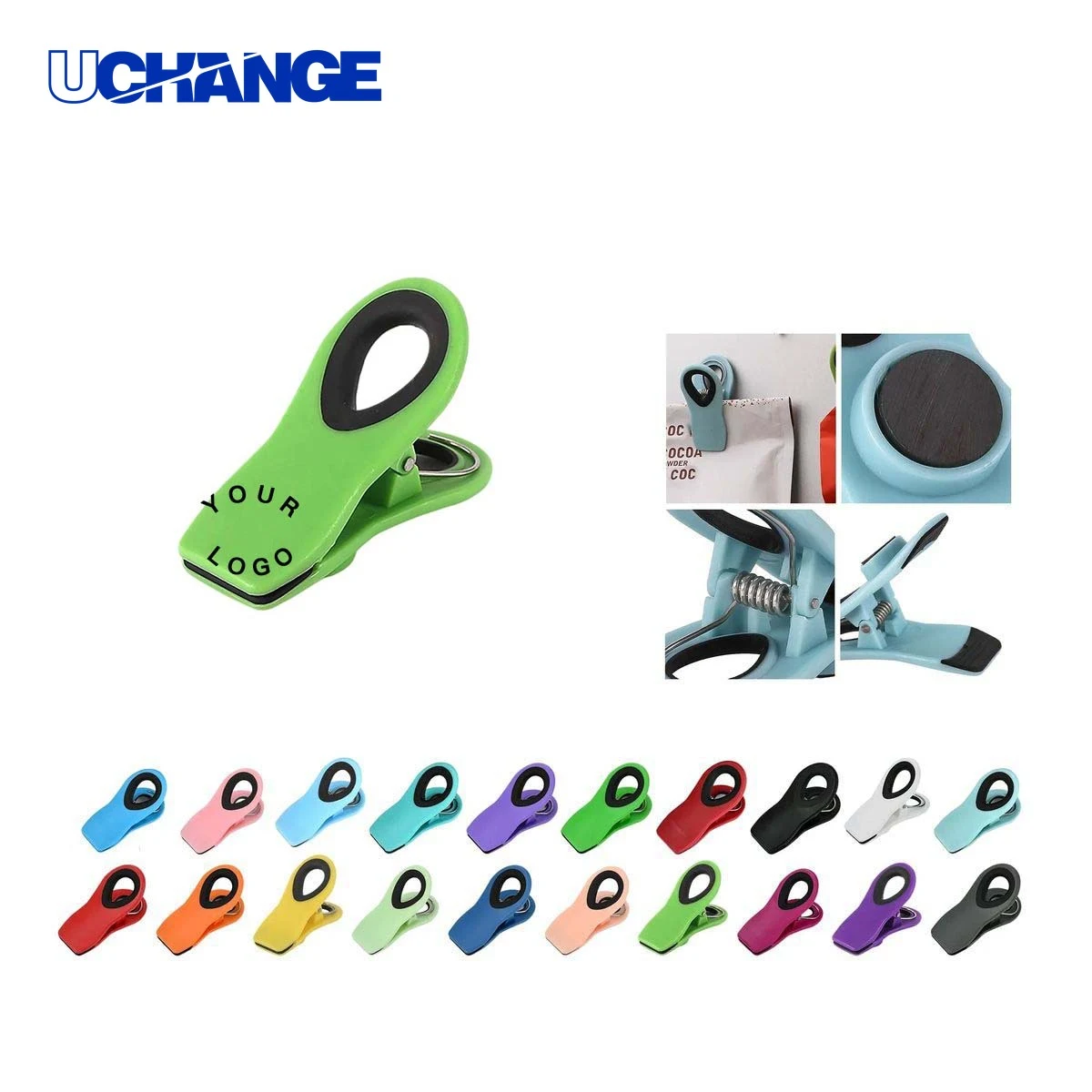 PP Magnetic Bag Clips Kitchen Clips 1