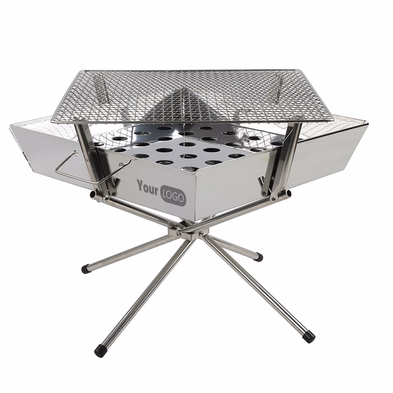 Stainless Steel Camping Stainless Steel Barbecue Grill