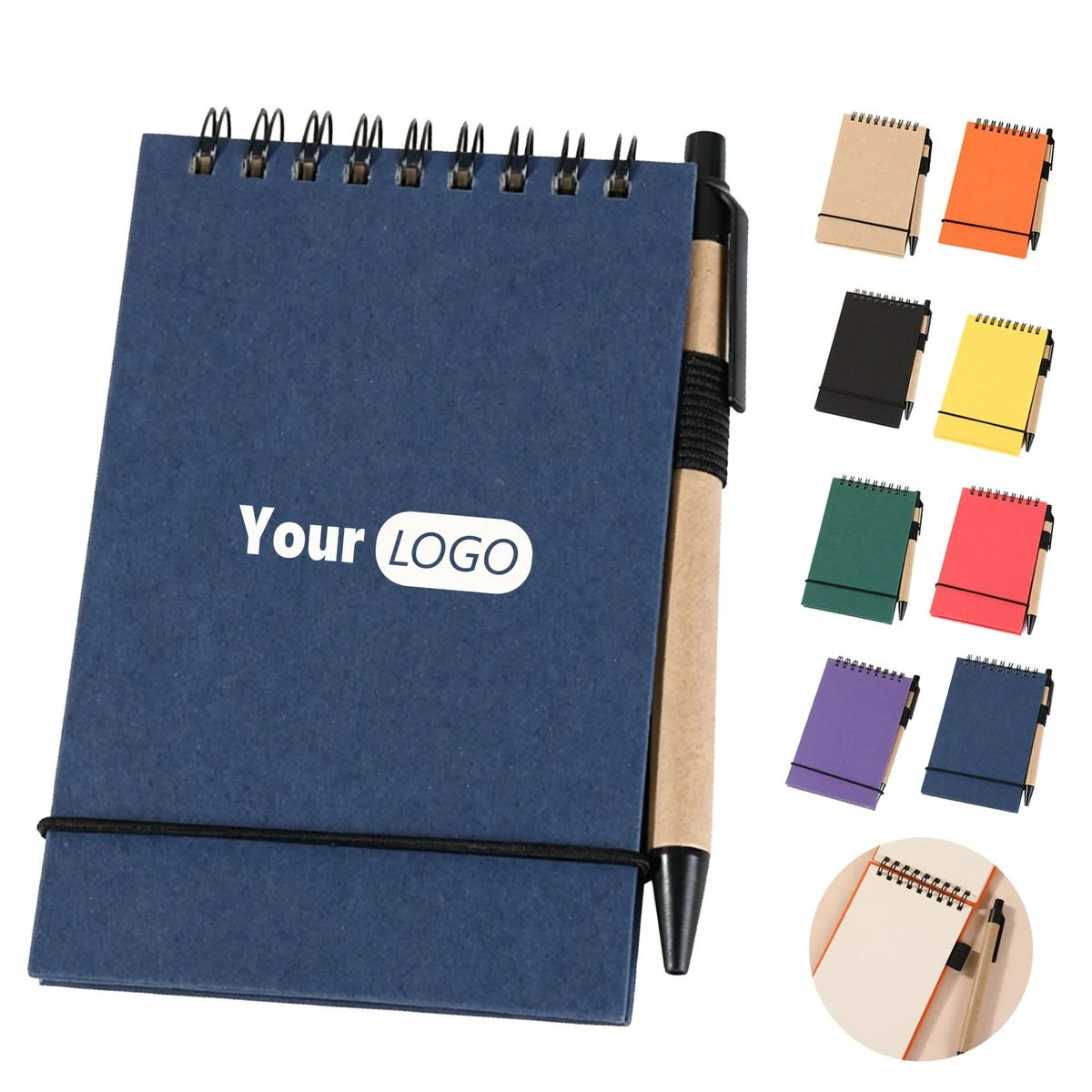 Custom Logo Pocket Notepad 1