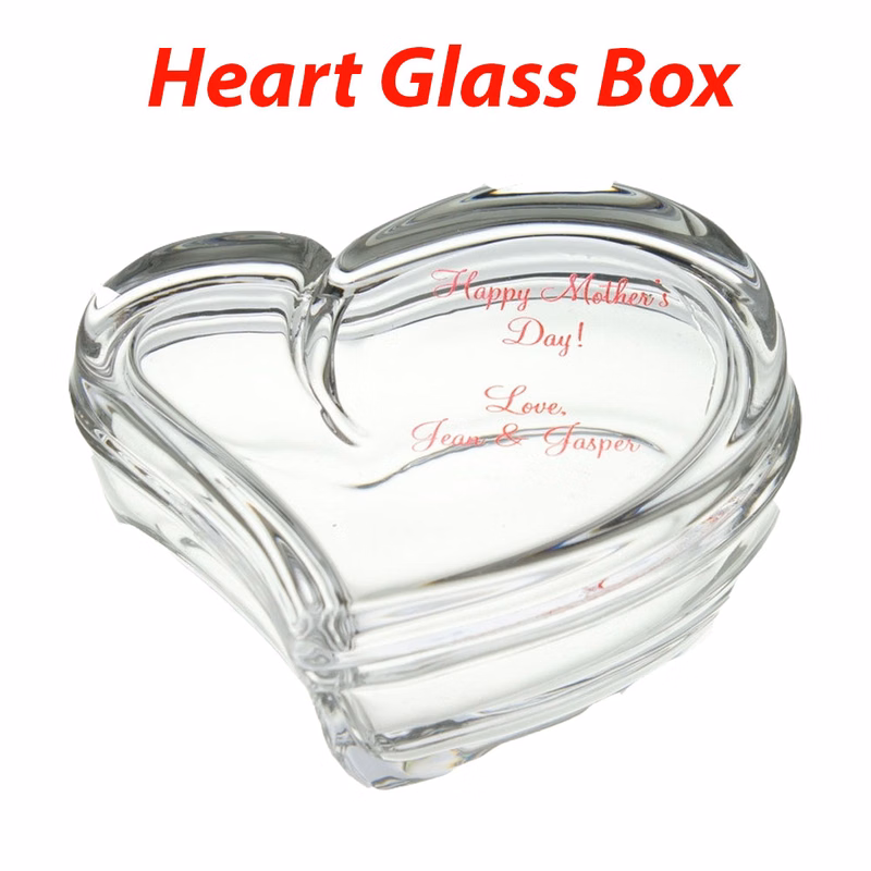JADE GLASS HEART BOX