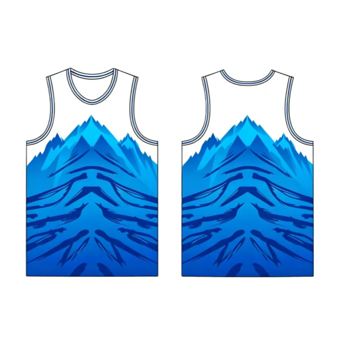 Unisex 140 GSM Sublimated Performance Top 1