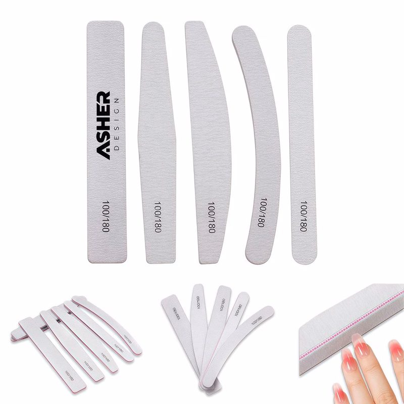 Bulk Double-Sided Abrasive Nail File for Salons