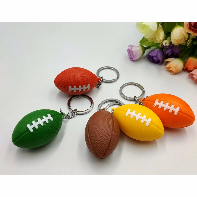 Mini Rugby Keychain Pendant