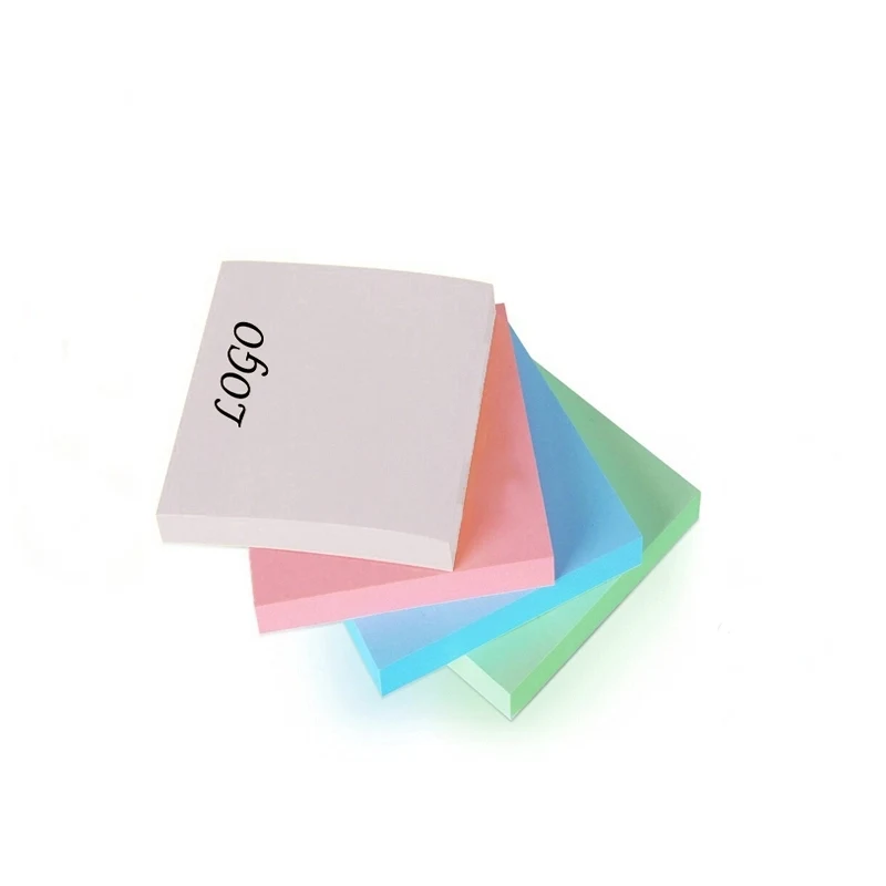 Colorfull Adhesive Sticky Note Pads - 3" x 3" 1