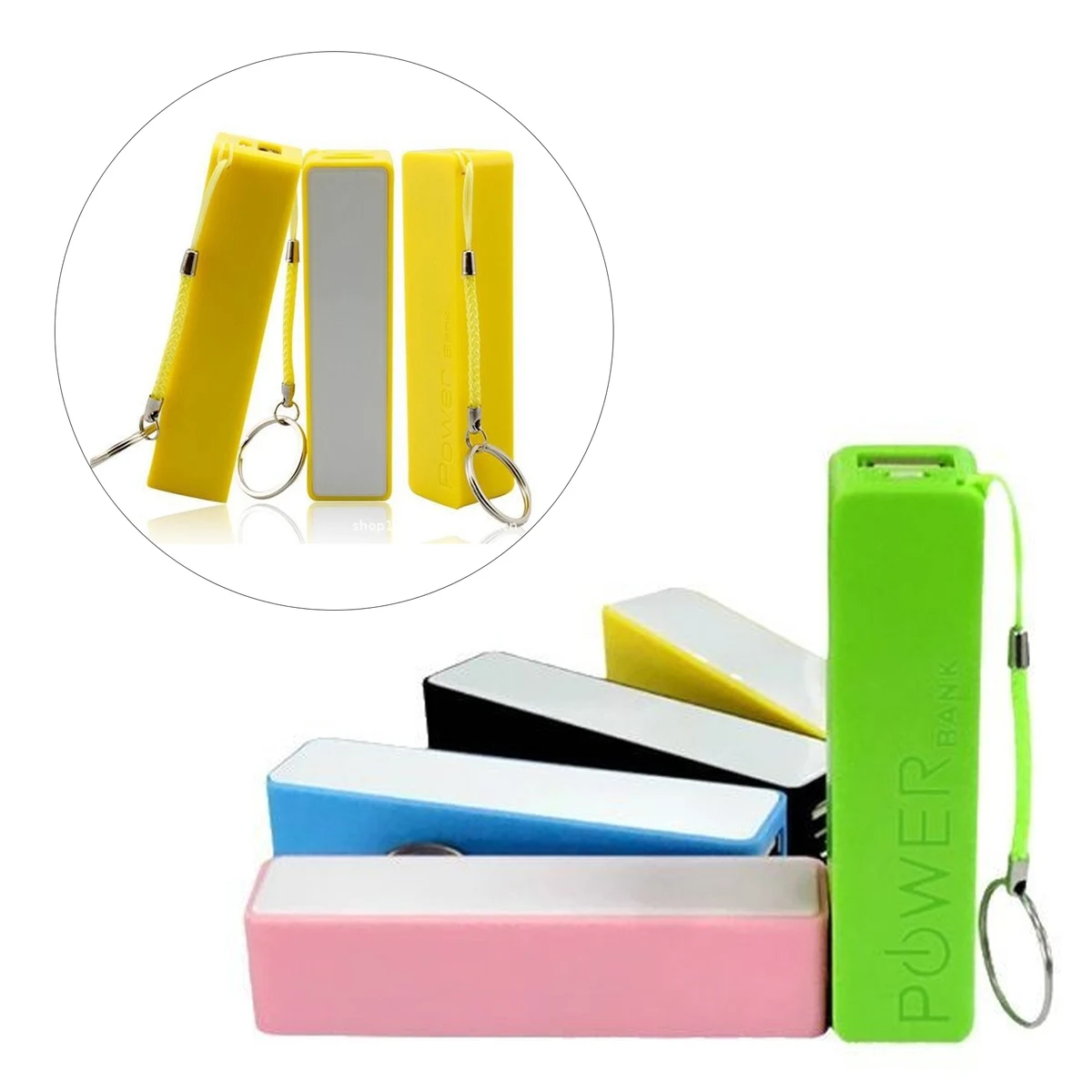 Metal Portable USB Power Banks 1