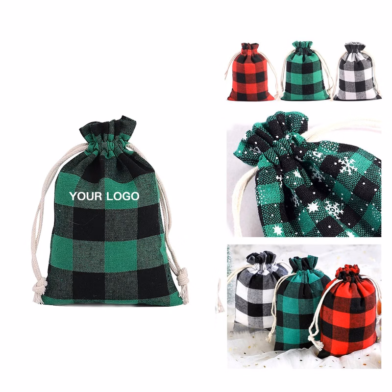 Soft Cotton Drawstring Bag for Accessories
