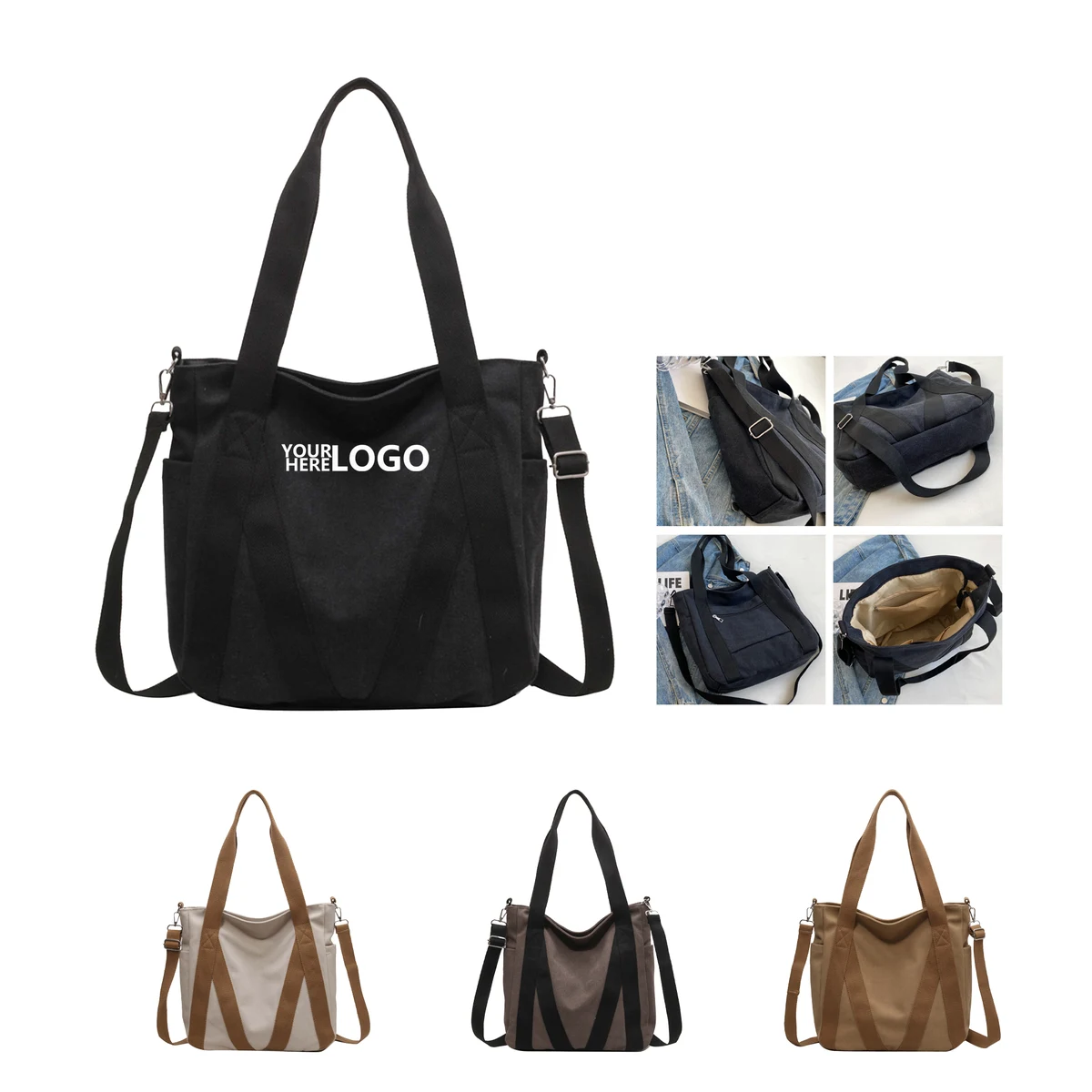 Heritage Style 16oz Canvas Tote Bag 1