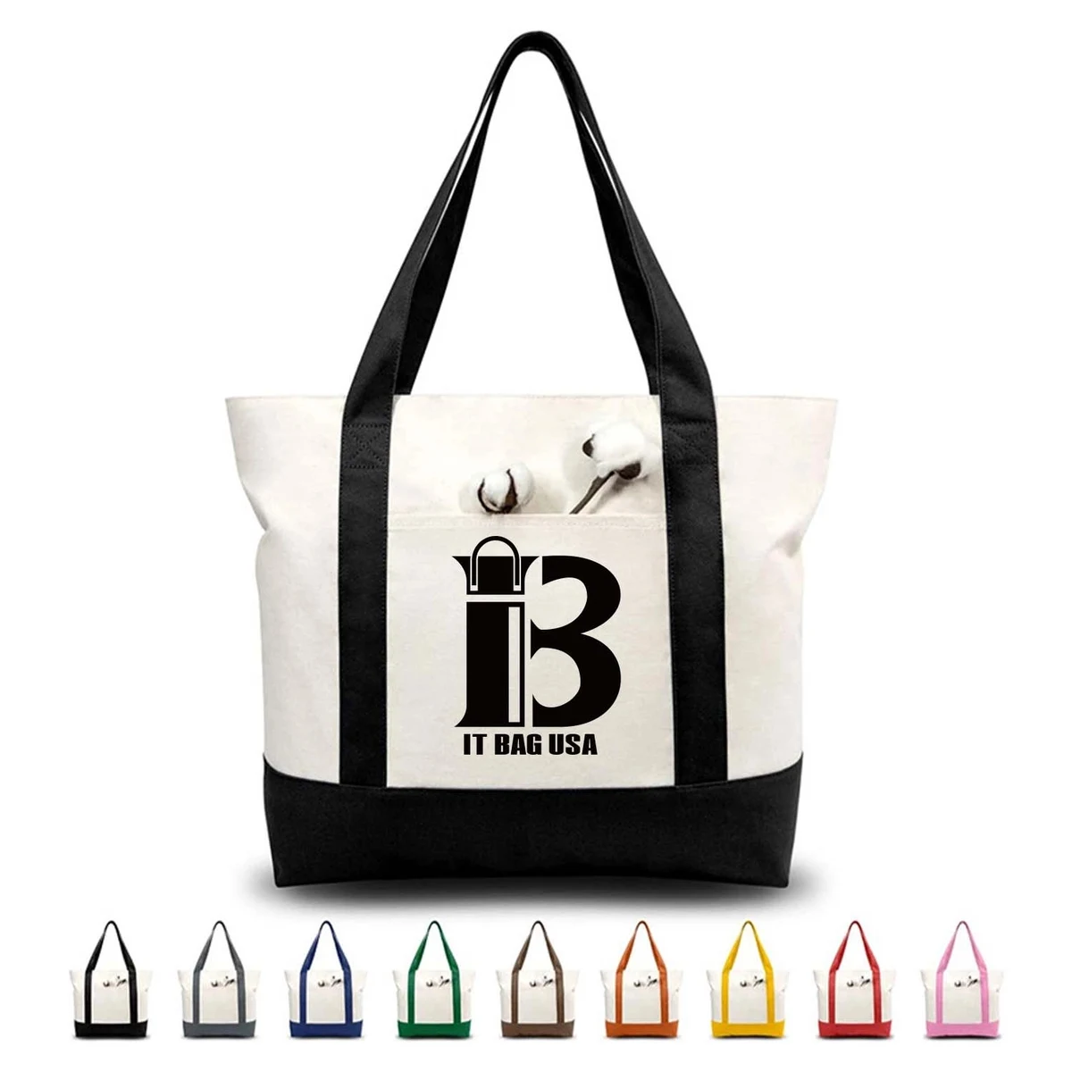 Liberty Bags Bay View Giant Zippered Boat Tote 1