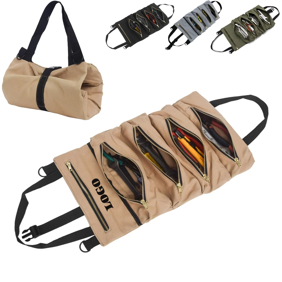 Multi-Purpose Roll Up Tool Bag 1