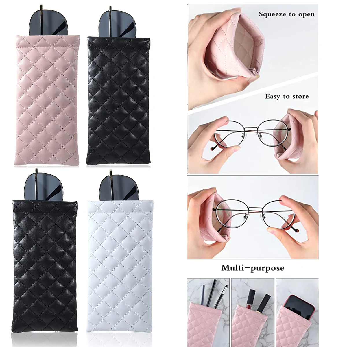 Squeeze Top Sunglass Pouch 1